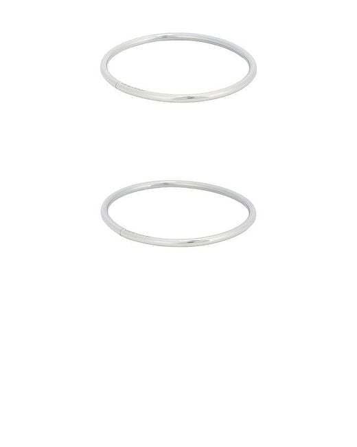 Jenny Bird Black Dane Bangle Set Of 2