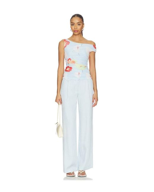Bardot White Geordy Hipster Pant