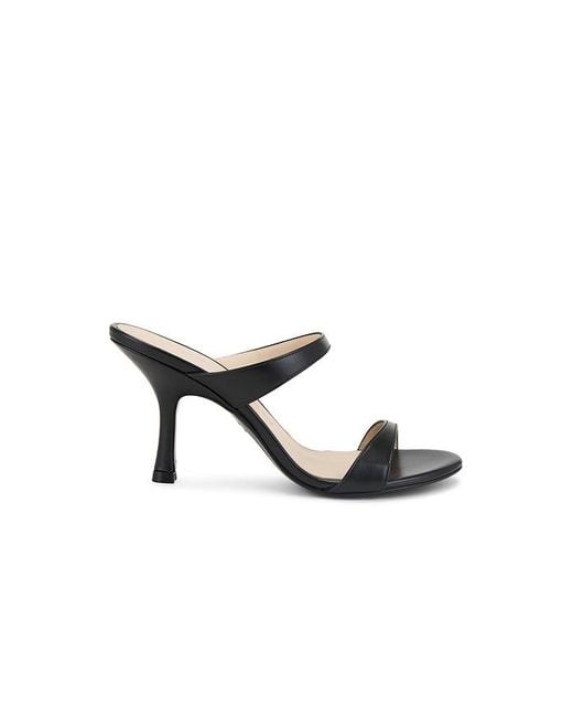 Stuart Weitzman Black Nudist 85 Slide