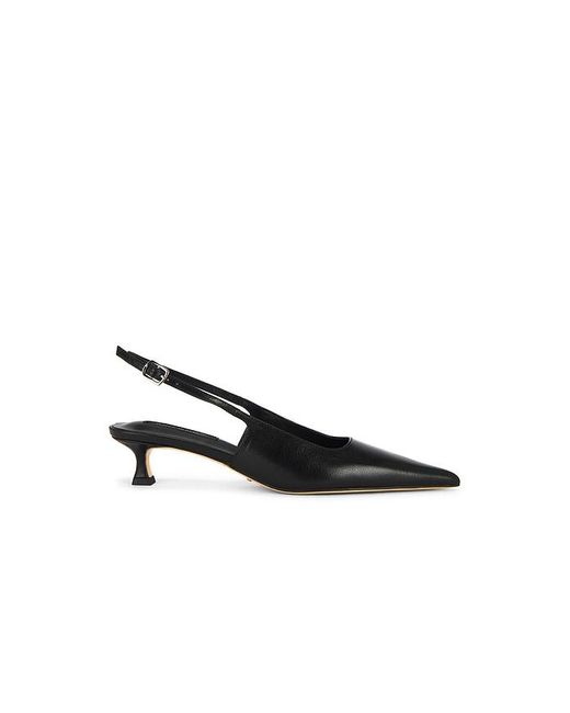 Tony Bianco Black Crush Slingback Pump