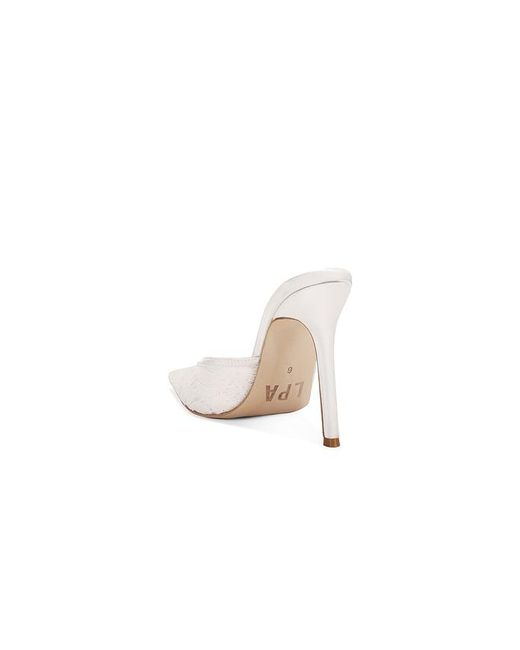 LPA White Lorenn Mule