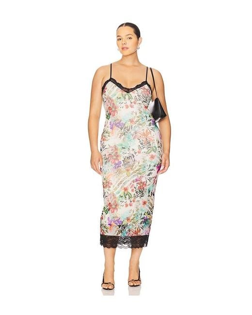 AFRM White Kleid Nissa
