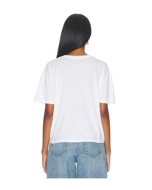 FAVORITE DAUGHTER White The Everyday Short Sleeve Tee