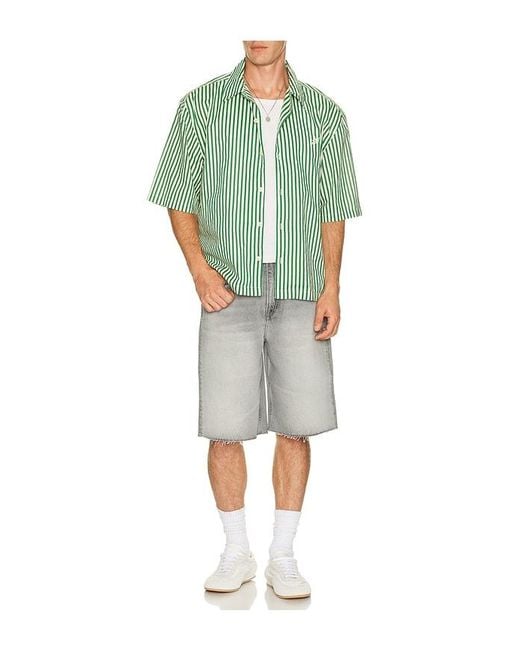 AllSaints Green Chopin Shirt for men