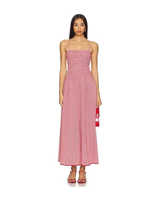 Solid & Striped Pink X Revolve Delta Dress