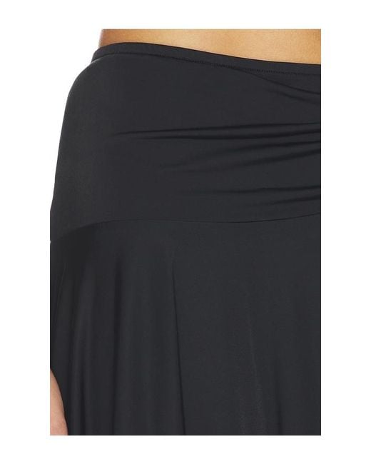 Lioness Black Safari Midi Skirt