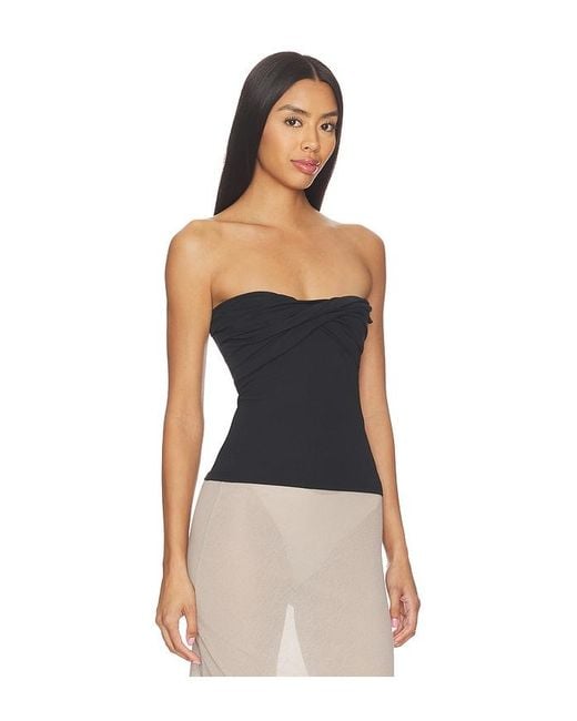 The Line By K Black Izzy Tube Top