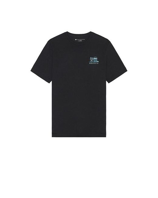 Travis Mathew Black Lost Buckets Tee for men