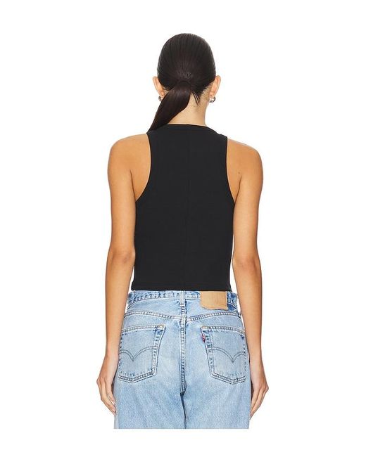 Sold Out NYC Blue The Cropped Not So Basic Tank