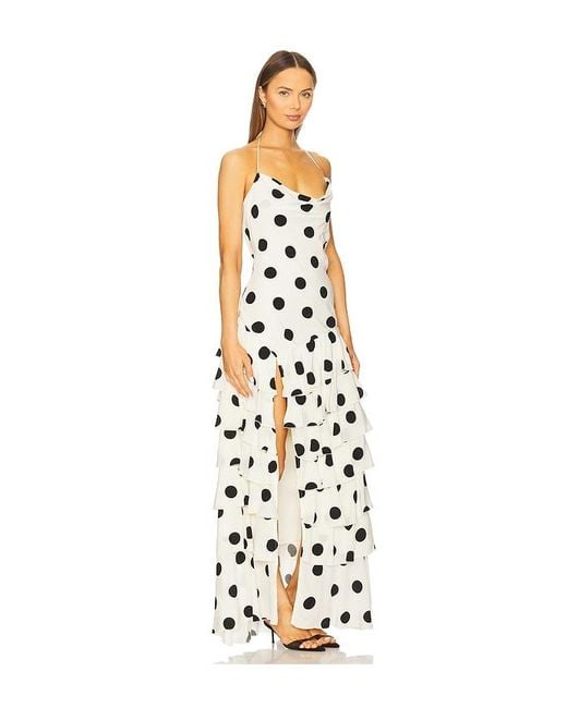 MAJORELLE White Brandin Gown