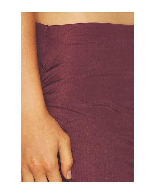 AYA MUSE Red Kaima Skirt