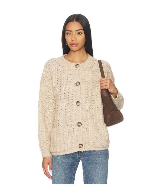 Ba&sh Natural Bosic Cardigan