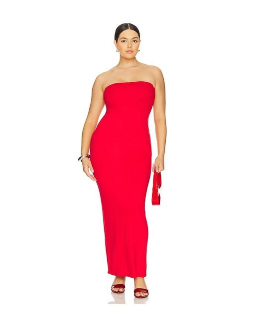 Vestido Dunn En Color Rojo Talla (También En S, M, L, Xl, 2X) AFRM de color Red