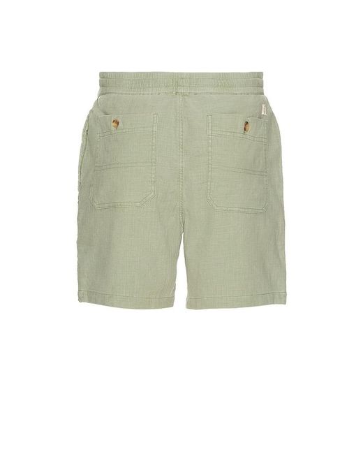 Marine Layer Green 6 Saturday Beach Short for men