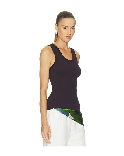 Agolde Green Poppy Tank Top