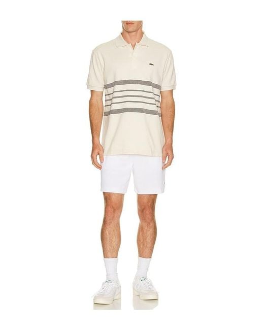 Lacoste White Polo for men