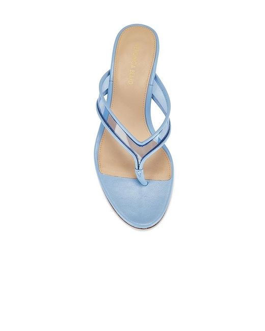 Veronica Beard Blue Clea Wedge Sandal