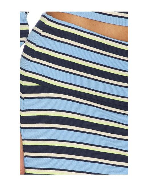 AFRM Blue Esin Skirt