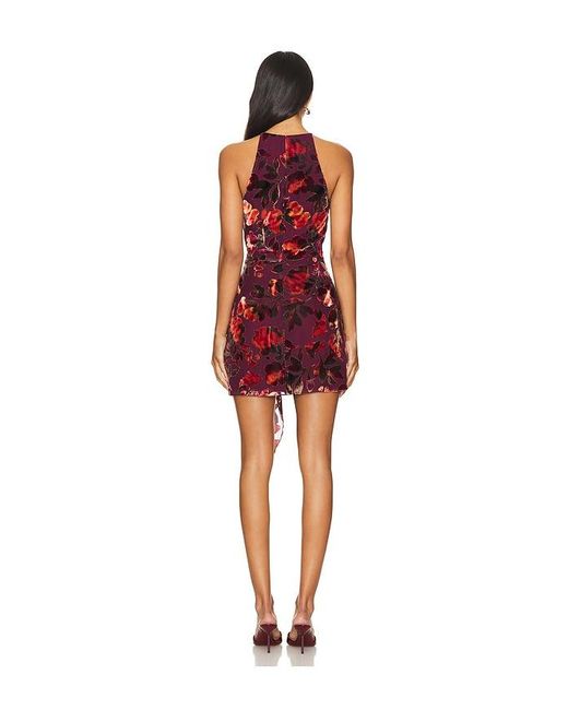 Amanda Uprichard Red Selah Dress