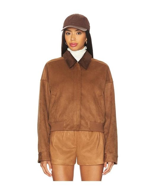 Astr Brown Sorine Jacket