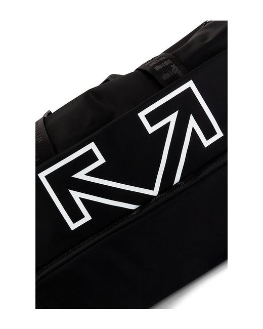 Off-White c/o Virgil Abloh Black Heritage Gym Bag for men
