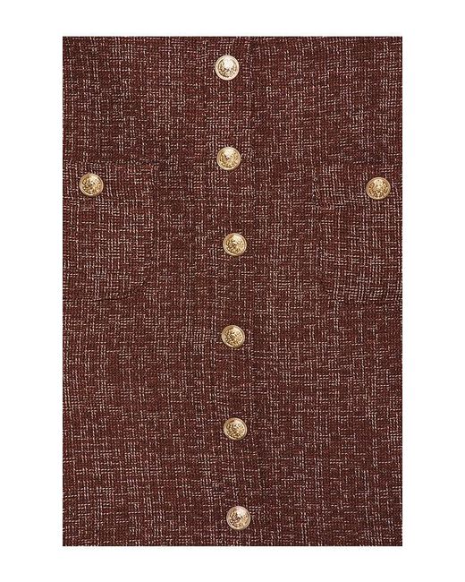 Amanda Uprichard Brown X Revolve Finley Dress