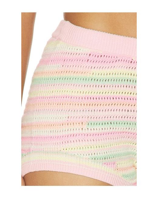 LoveShackFancy White Windly Short
