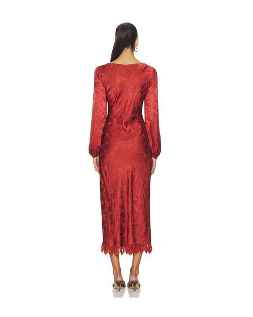 Astr Red Ilaria Dress