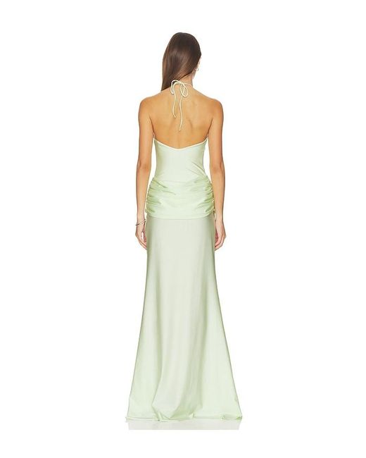 Shani Shemer White Valentine Maxi Dress