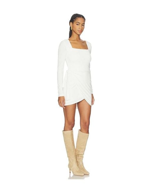 Lovers + Friends White Devon Dress