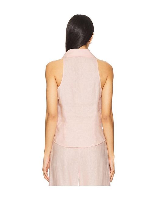 Hevron Pink Sloan Vest