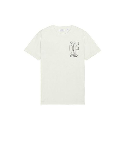 Off-White c/o Virgil Abloh White Double Arrow Slim Tee for men