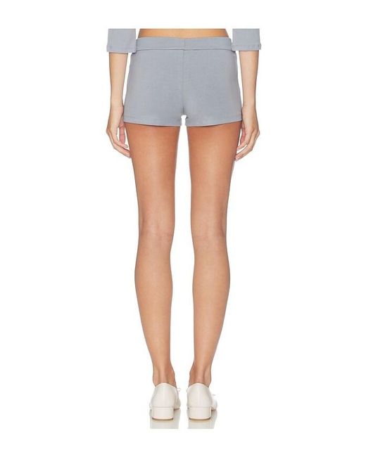 Oddli Blue Button Mini Short