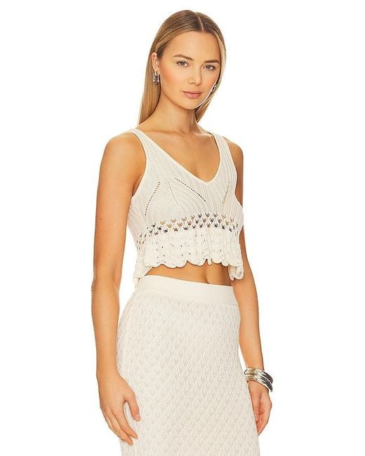 Beach Riot White Leigh Top