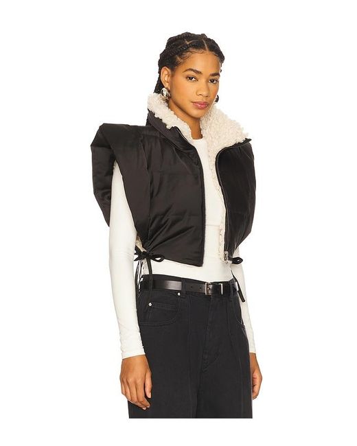 Isabel Marant Black Hoodiali Vest