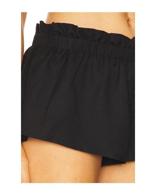 Lovers + Friends Black Millie Short