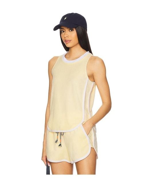 Sundry Natural Loop Terry Tank Top