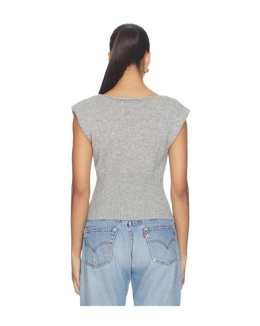 ALL THE WAYS Blue Medora Knit Top