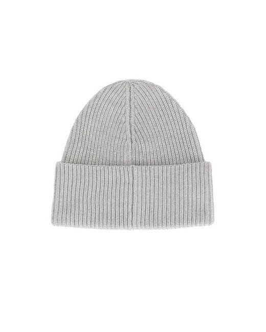 Rag & Bone White Blake Metallic Beanie