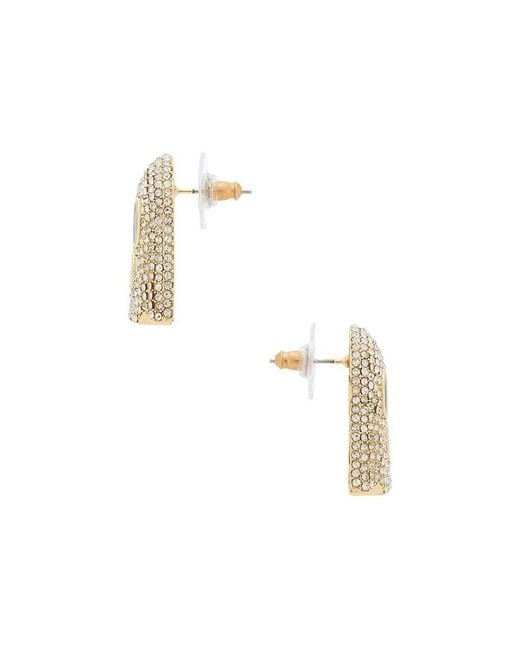 BaubleBar White Ohrstecker Shimmer