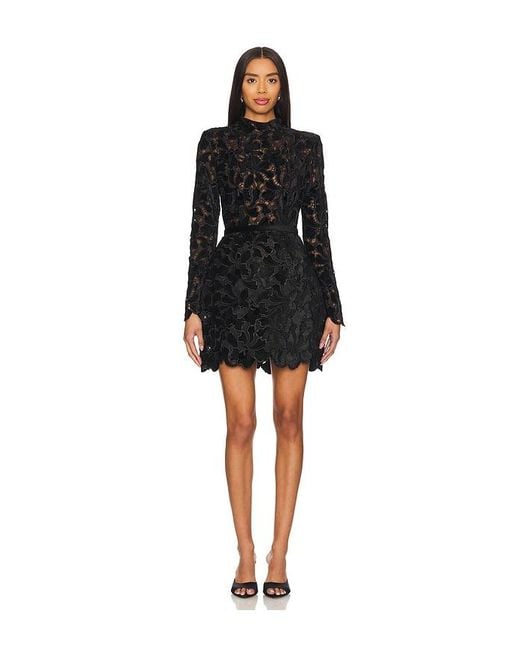 Nadine Merabi Black Lydia Dress
