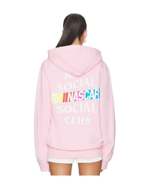 ANTI SOCIAL SOCIAL CLUB Pink X Nascar Games Hoodie