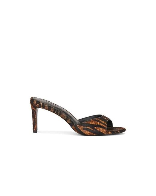 Black Suede Studio Multicolor Freddie 65 Mule