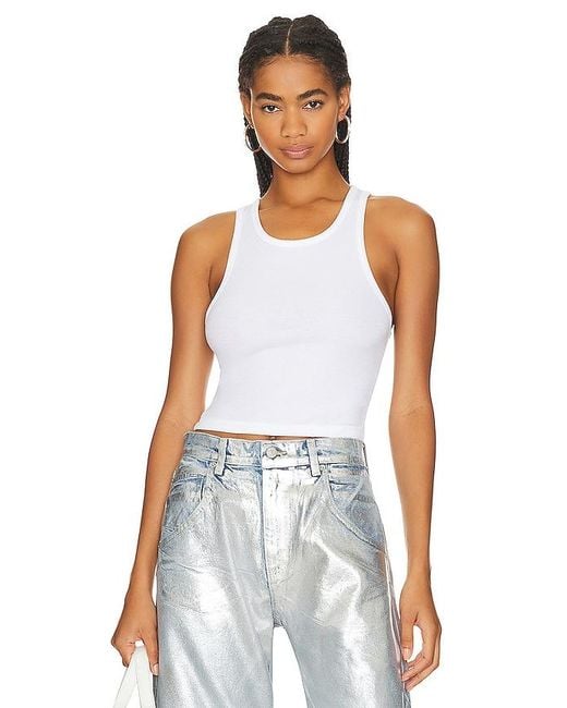 Cotton Citizen White Verona Tank