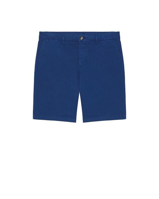 J.Lindeberg Blue Shane Cotton Stretch Shorts for men