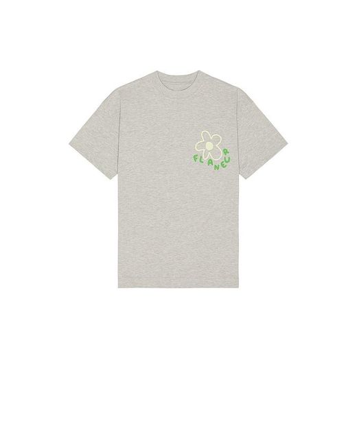 Camiseta En Color Gris Claro Talla En flâneur de hombre de color White