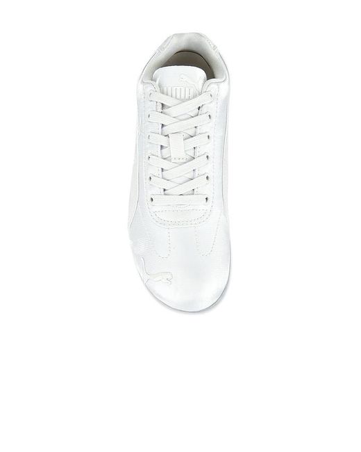 PUMA White Speedcat Anodized Sneaker
