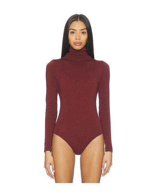 Wolford Red Colorado Bodysuit