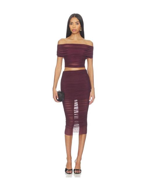 SER.O.YA Purple Marsh Top