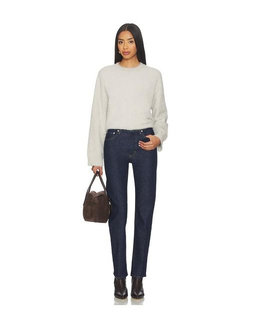 Madison The Label Blue Angelina Knit Sweater